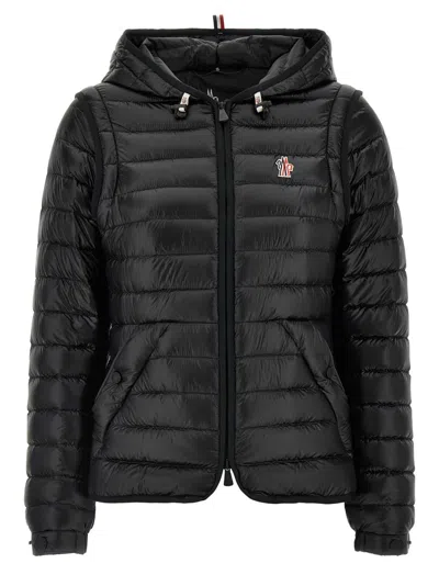 Moncler Grenoble 'kurara' 2-in-1 Down Jacket In Black