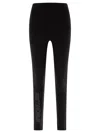 Moncler Grenoble Twill Trousers In Black