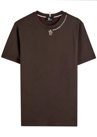 Moncler Grenoble Logo-appliquéd Cotton T-shirt