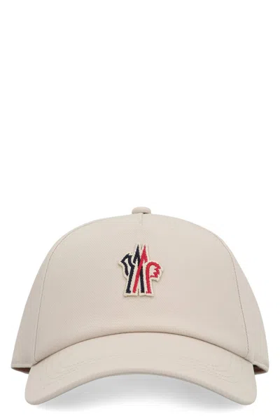 Moncler Brunello Cucinelli Logo Baseball Cap In Brown
