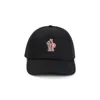 Moncler Grenoble Branded Baseball Cap In Black