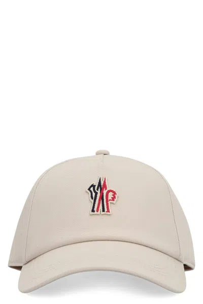 Moncler Grenoble Logo Baseball Cap In Neutral