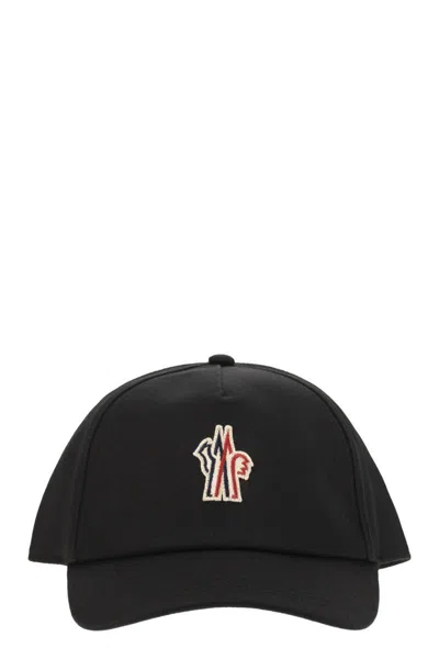 MONCLER MONCLER GRENOBLE LOGO BASEBALL CAP