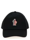 Moncler Grenoble Men Baseball Cap In Black