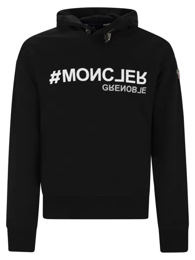 MONCLER MONCLER GRENOBLE LOGO COTTON HOODIE