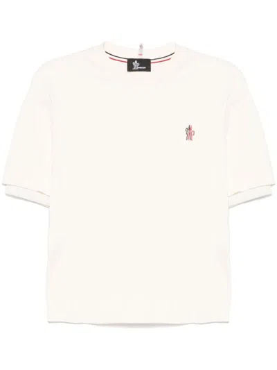 MONCLER MONCLER GRENOBLE LOGO COTTON T-SHIRT