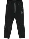 Moncler Gore-tex Ski Track Pants In Black
