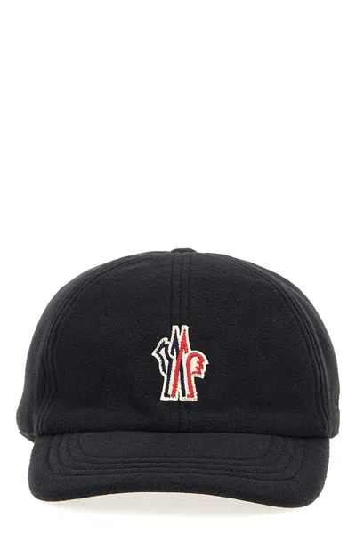 MONCLER MONCLER GRENOBLE LOGO PATCH CAP