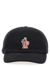 MONCLER MONCLER GRENOBLE LOGO PATCH CAP