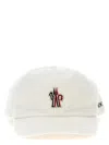 Moncler Grenoble Men Logo Patch Cap In White