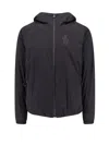 MONCLER MONCLER GRENOBLE LOGO PRINTED HOODED JACKET