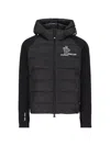 MONCLER MONCLER GRENOBLE LOGO PRINTED ZIP