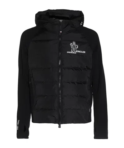 MONCLER MONCLER GRENOBLE LOGO PRINTED HOODED JACKET