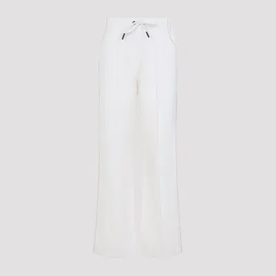 Moncler Grenoble Logo Sweat Track Pants In White