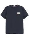 Moncler Short-sleeved T-shirt In Blue