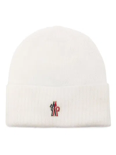 Moncler Grenoble Logo Wool Beanie