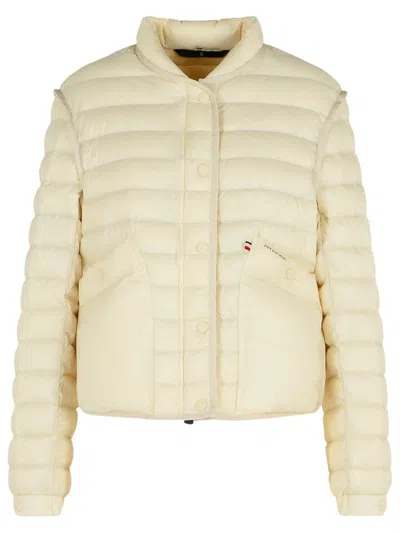 Moncler Chaqueta Casual - Blanco In Beige