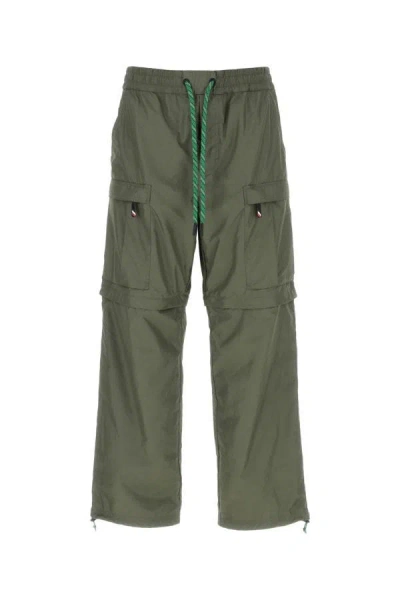 Moncler Grenoble Man Army Green  Grenoble Day-namic Cargo Trouser