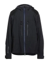 Moncler Grenoble Man Jacket Black Size 6 Polyamide In Multi