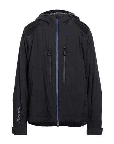 Moncler Grenoble Man Jacket Black Size 6 Polyamide In Multi