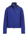 Moncler Grenoble Man Jacket Bright Blue Size 3 Polyamide, Elastane In Blue