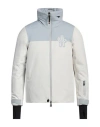 Moncler Grenoble Man Jacket Off White Size 2 Polyester, Elastane