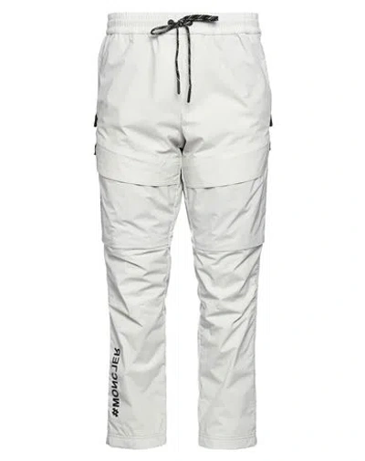 Moncler Grenoble Man Pants Light Grey Size L Polyamide, Elastane
