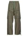 Moncler Grenoble Man Pants Military Green Size L Polyester