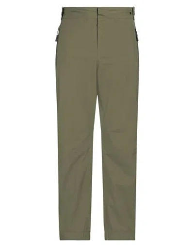 Moncler Grenoble Man Pants Military Green Size L Polyester
