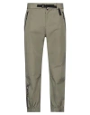 Moncler Grenoble Man Pants Military Green Size S Polyester In Green