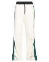 Moncler Grenoble Fleeced Sweatpants With Side Nylon Constrating Band