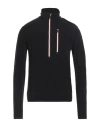 Moncler Grenoble Man Sweatshirt Black Size Xxl Polyester, Elastane In Black