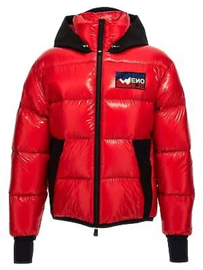 Pre-owned Moncler Grenoble 'marcassin' Down Jacket In Red