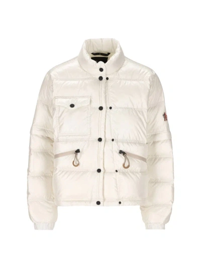 Moncler Grenoble Mauduit Padded Short Down Jacket In White