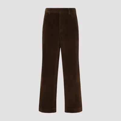Moncler Grenoble Men's 100% Polyamide Track Pants In Brown