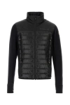 Moncler Zip Up Cardigan-xl Nd  Grenoble Male In Black