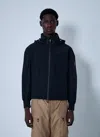 Moncler Grenoble Men Bomber Jacket In Blue