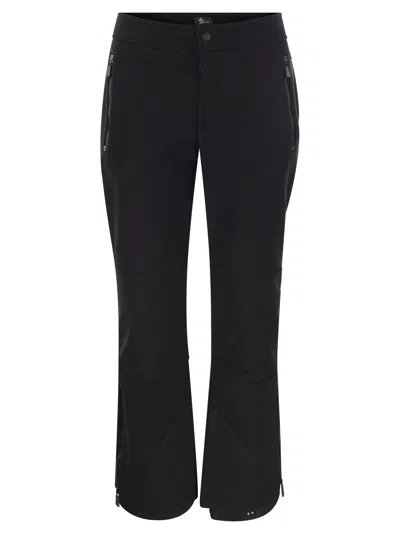Moncler Grenoble Men Nylon Ski Trousers In Black