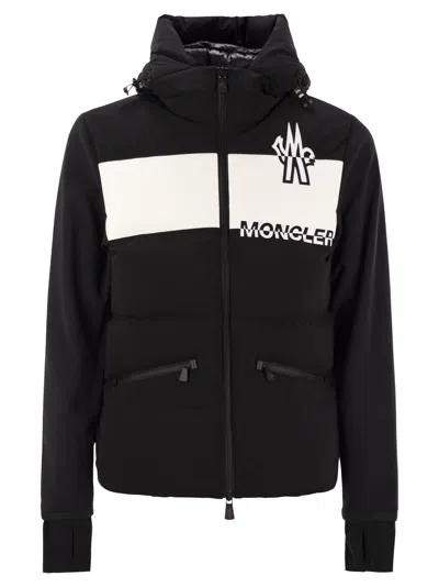Moncler Grenoble Men Padded Sweatshirt With Zip In Multicolor