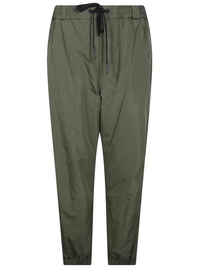 Moncler Grenoble Men's Sportivo Performance Pants In Green
