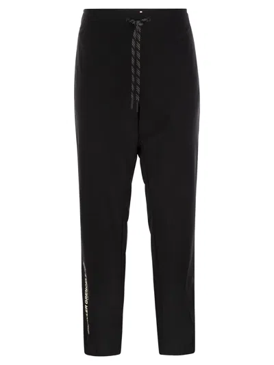 Moncler Grenoble Men Technical Fabric Joggers In Black