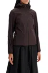 Moncler Mietres Packable Hooded Shell Jacket, Women, Brown, Size: 2 In Brown