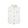 Moncler Grenoble Nylon Down Jacket With Gumiane Quilting In White