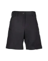 Moncler Black Nylon Bermuda Shorts In Black