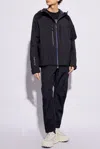Moncler Veste À Capuche Imperméable Orden In Black