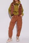 Moncler Grenoble Pocket Detailed Cargo Trousers In Brown
