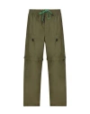 Moncler Grenoble  Grenoble Green Trousers Man Pants Green Size M Polyester