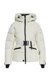 Moncler Down Padded Ski Jacket In Gray