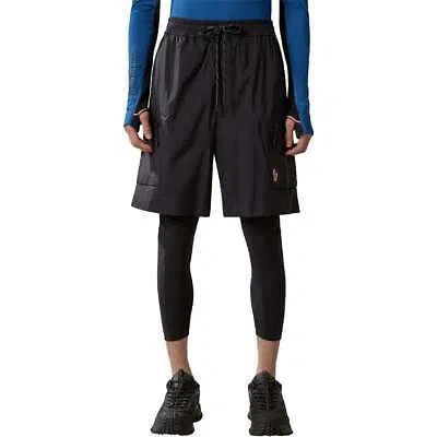 Pre-owned Moncler Grenoble  Grenoble Ripstop Shorts - Men's In Black