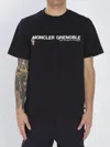 Moncler Crew Neck Short Sleeve Straight Hem T-shirt In Black